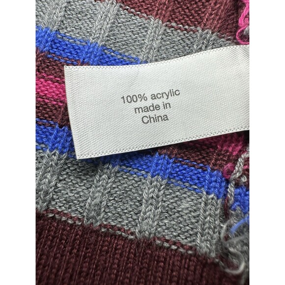 Lane Bryant Button Front Colorful Stripe Ribbed Duster Cardigan Women's 22/24 - Picture 8 of 12